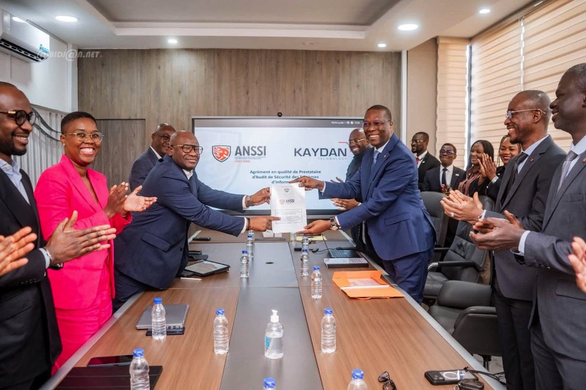 Photo illustrant : Cybersécurité : l'ANSSI délivre le premier agrément PASSI de Côte d'Ivoire